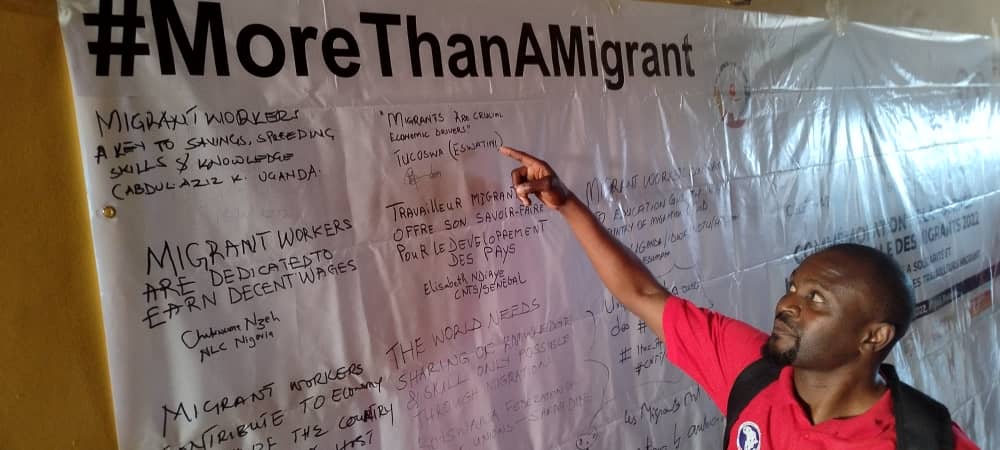 SifundzaMusa1's tweet image. This is an appreciation of the positive contributions made by migrants globally. 
#MoreThanAMigrant
#ATUMNET