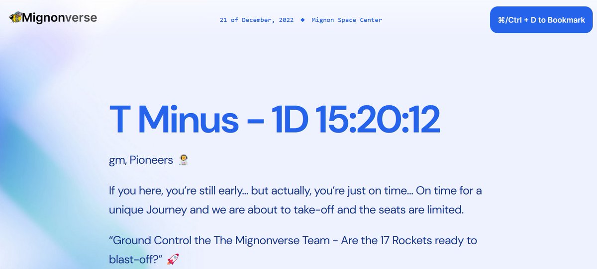 mignonverse's tweet photo. The minting site is now live!

Mint Time: Dec, 21st 6pm London Time, 1pm NYC, 10am LA, 2am Shanghai 

Set your alarm: when the 777 are gone, they're gone!

Free for @ALittleDreamArt  holders and Visionnaires
0,09ETH for CryptoMignon and Mignon generated Holders
0.19ETH for public https://t.co/X0L3oQGGwj