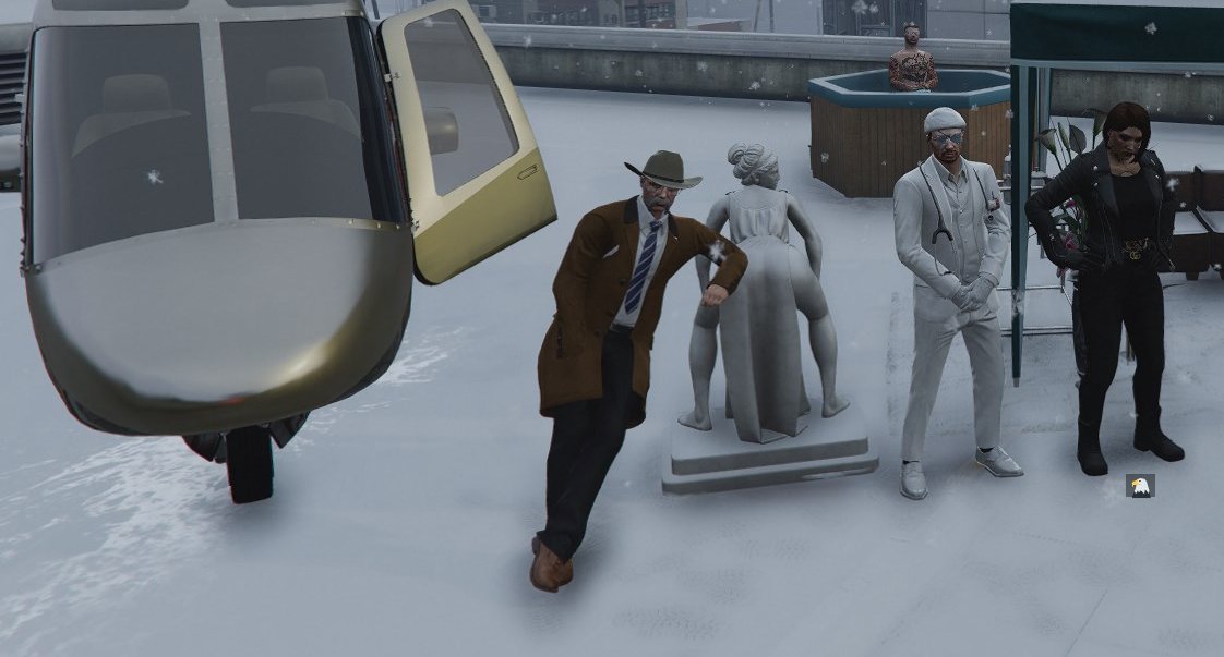 rhiddles's tweet image. Dr. Ludwig Guile, docttorney at law ⚖️ #NoPixel