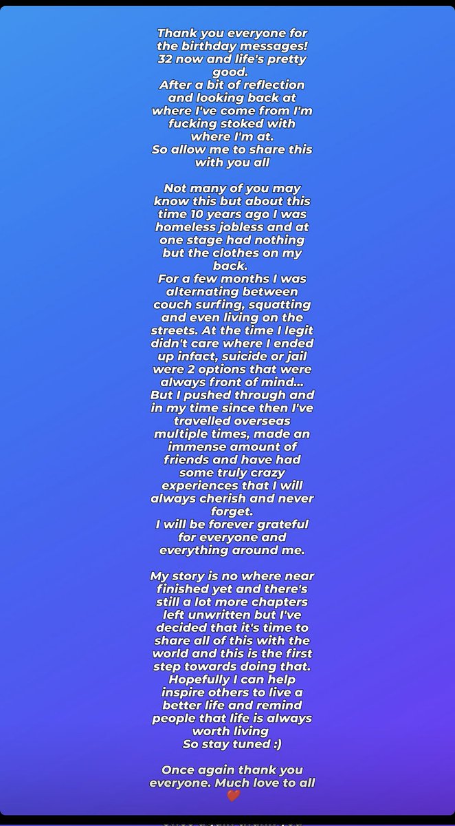 Just an appreciation post for all the love I received for my birthday 🥳