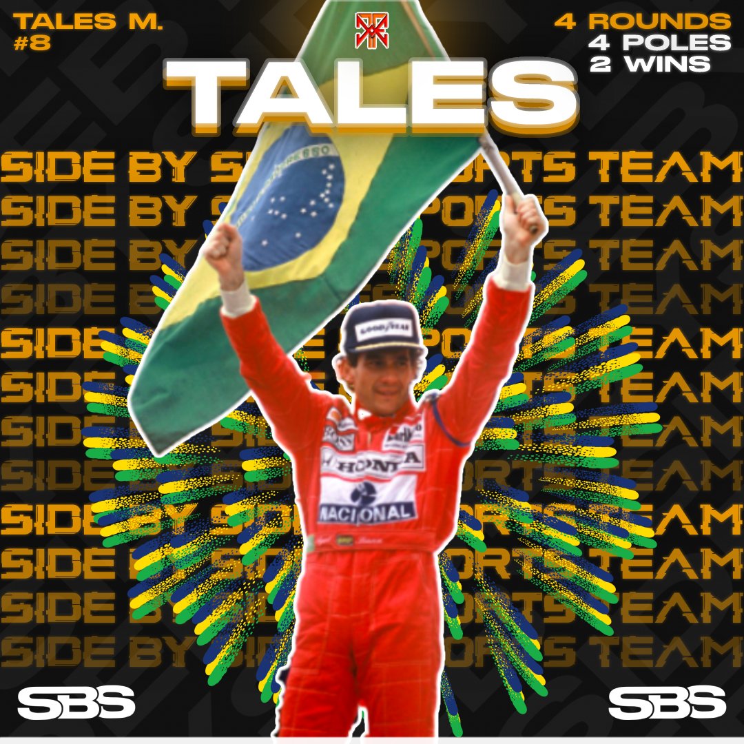 SBSeSportsTeam's tweet photo. 🚨 DET/EOR Season 1 🚨

@talesbr508 completed the final 4 races this season in @DETeSportsTeam &amp; performed exceptionally well, missing out on P2 by a few points giving us third in the championship 🥉

Thank you Tales, now it's time for no assists 💫

#StillWeRise https://t.co/UYkOOb5k6G