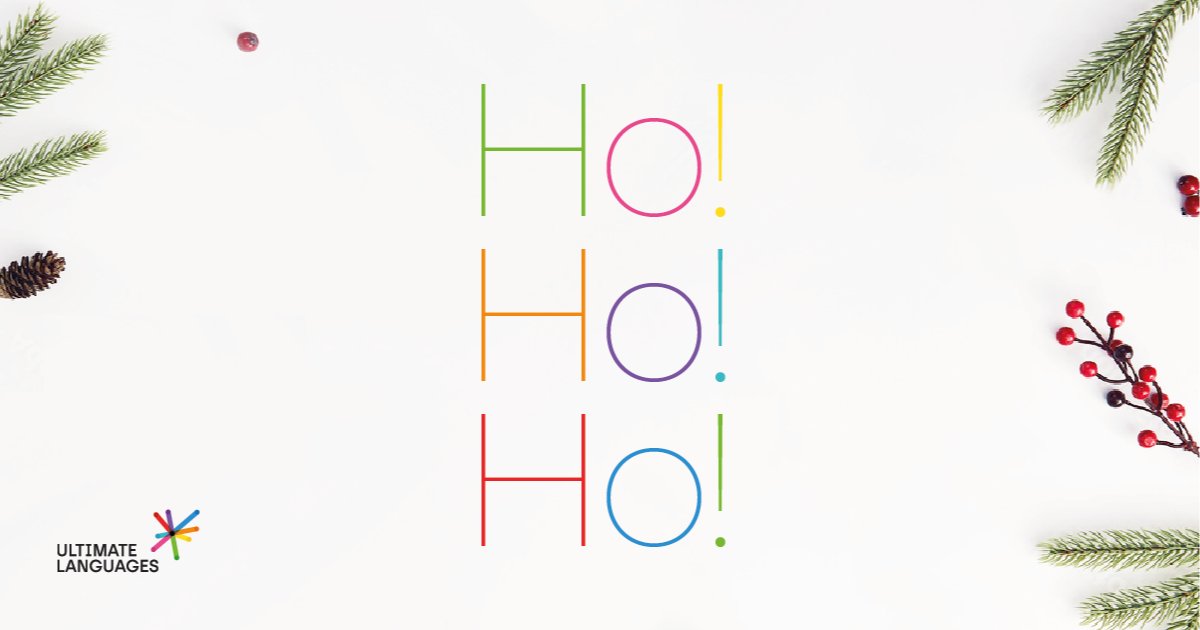 It's been a while since we last tweeted as Ultimate Languages. A lot has happened since. We have seen the team flourish and grow by 125% surpassing our goals for 2022. Thank you to all our clients, our linguists and our team for being part of our success. #MerryChristmas