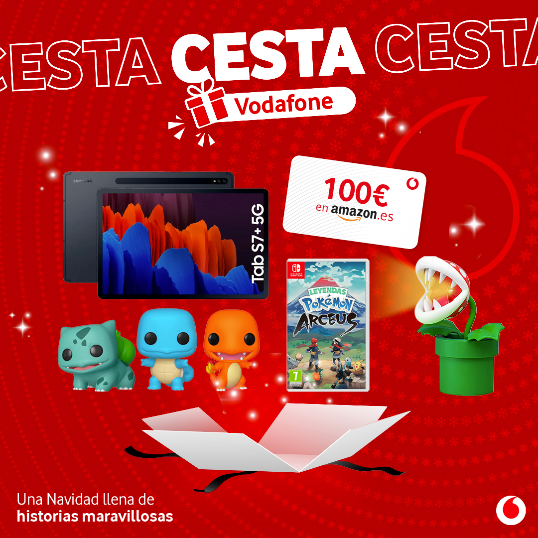 vodafone_es's tweet image. 🎁🎁🎁 SORTEAZO 🎁🎁🎁 

¿Quieres la #CestaVodafone? ¡Date prisa, solo tienes 24h para participar!

☝️ Síguenos y haz RT 🔁
✌️ Convéncenos de que la cesta tiene que ser tuya. Escribe todos los tuits que quieras con el hashtag #CestaVodafone