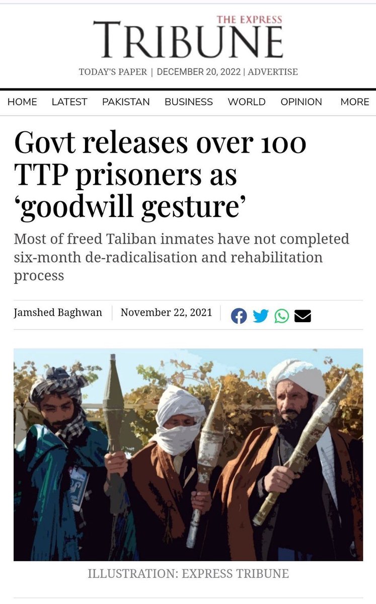 BushraGohar's tweet image. Goodwill gesture paying off - has encouraged the terrorists &amp;amp; given a boost to the new proxy war. 
#StrategicAssets have launched multiple attacks in several districts of #Pakhtunkhwa.  Insecure Security State’s suicidal #TalibanProject has thrown #Pashtuns to the wolves.