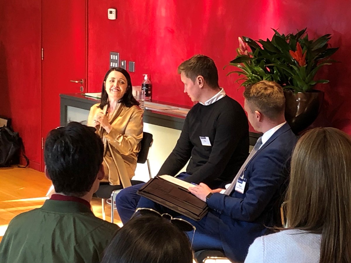 DCUAlumni's tweet photo. Our Alumni Highlights!
June 1st:

Director of Alumni Relations @RossMunnelly hosted a fireside chat with our @DCU Emerging Leaders @RobOHanrahan (BA in Humanities, 2013), and @MichelleDCullen (BA in communications &amp; PhD).
@VirginMediaNews 
@Accenture_Irl 
@DCU_SoC https://t.co/CDTzw7yqpk