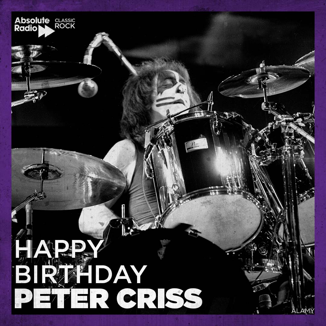 Happy birthday Catman! Peter Criss is 77 today! 
