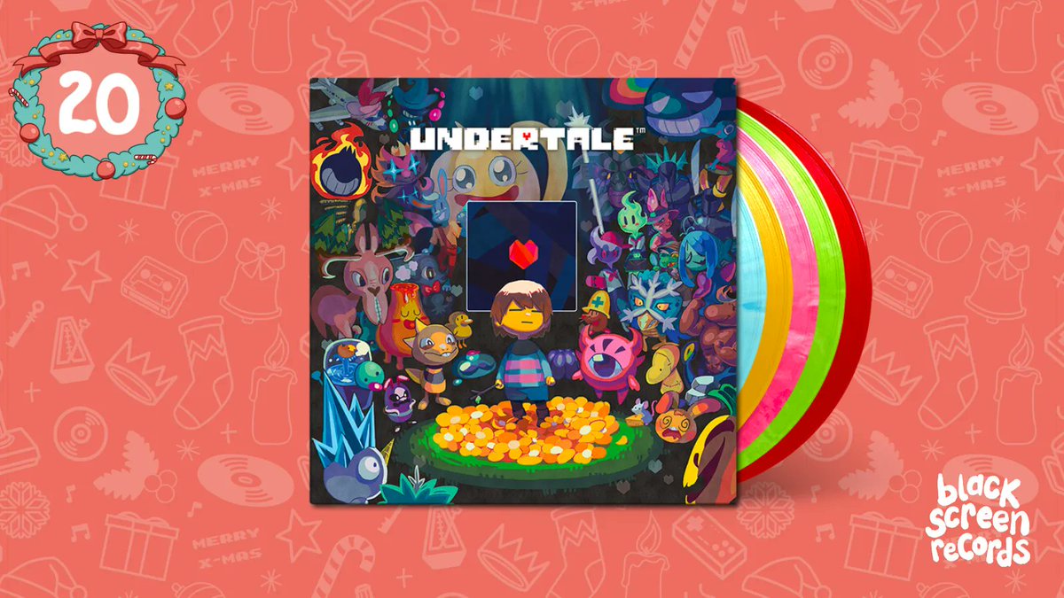 ✨ BSR Advent Calendar ✨

December 20th 🎁

We're giving away a copy of the UNDERTALE Complete Vinyl Soundtrack Box!

For a chance to win, simply leave a comment, RT &amp; follow until December 21th 12pm CET.

📜 Rules: blackscreenrecords.com/pages/conditio…