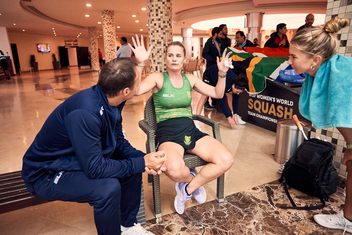 WorldSquash's tweet photo. Team of the Tournament! 👏
Congratulations to South Africa, who have been named Team of the Tournament for the 2022 WSF Women's World Team Championship
Find out more ⬇️
https://t.co/IoFajH6KyF
#WSFWWT https://t.co/2ThdizHkgO