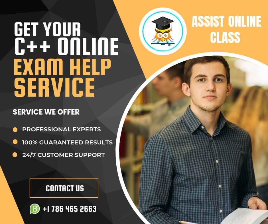 class_assist's tweet image. Services we offer
✅ Guaranteed Results.
✅ Plagiarism free work.
✅ Reasonable prices.
✅On-time Submission of work.
✅100% Money Back.
#cpp #cppprogramming #cppcoding #getcppexamhelp #takemycppexam #needcppexamhelp #bestcppexamhelp #cppte