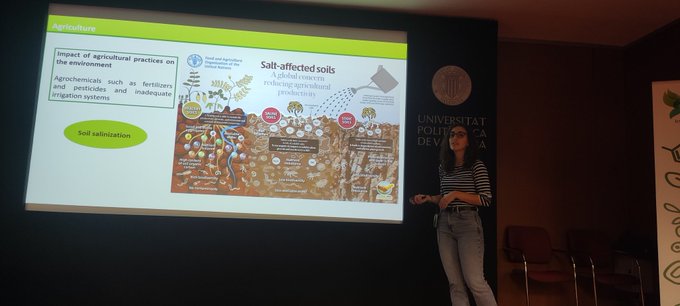 IBMCP's tweet photo. #JornadasIBMCP
¡Seguimos! Turno para Patricia Benito quien nos habla de su #IBMCPPaper "A fast method to evaluate in a combinatorial manner the synergistic effect of different biostimulants for promoting growth or tolerance against abiotic stress"
https://t.co/9j4AQtP8gF https://t.co/Gw3ahAYXhV