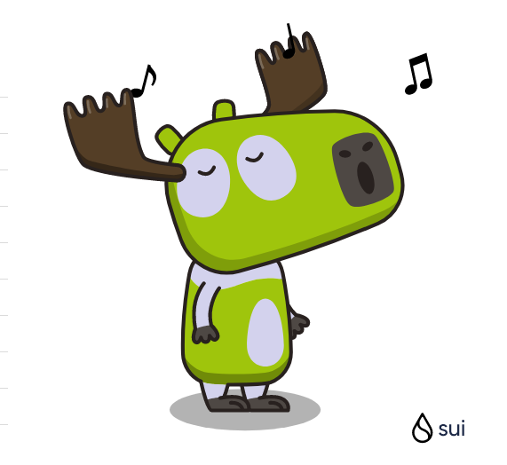 Viby-capy: A musician and a music lover spends his whole day listening to music you should see him when he is singing and playing that guitar.
I heard he loves to listen to christmas songs at this time of the year. #CapyHolidays 
#SuiNetwork