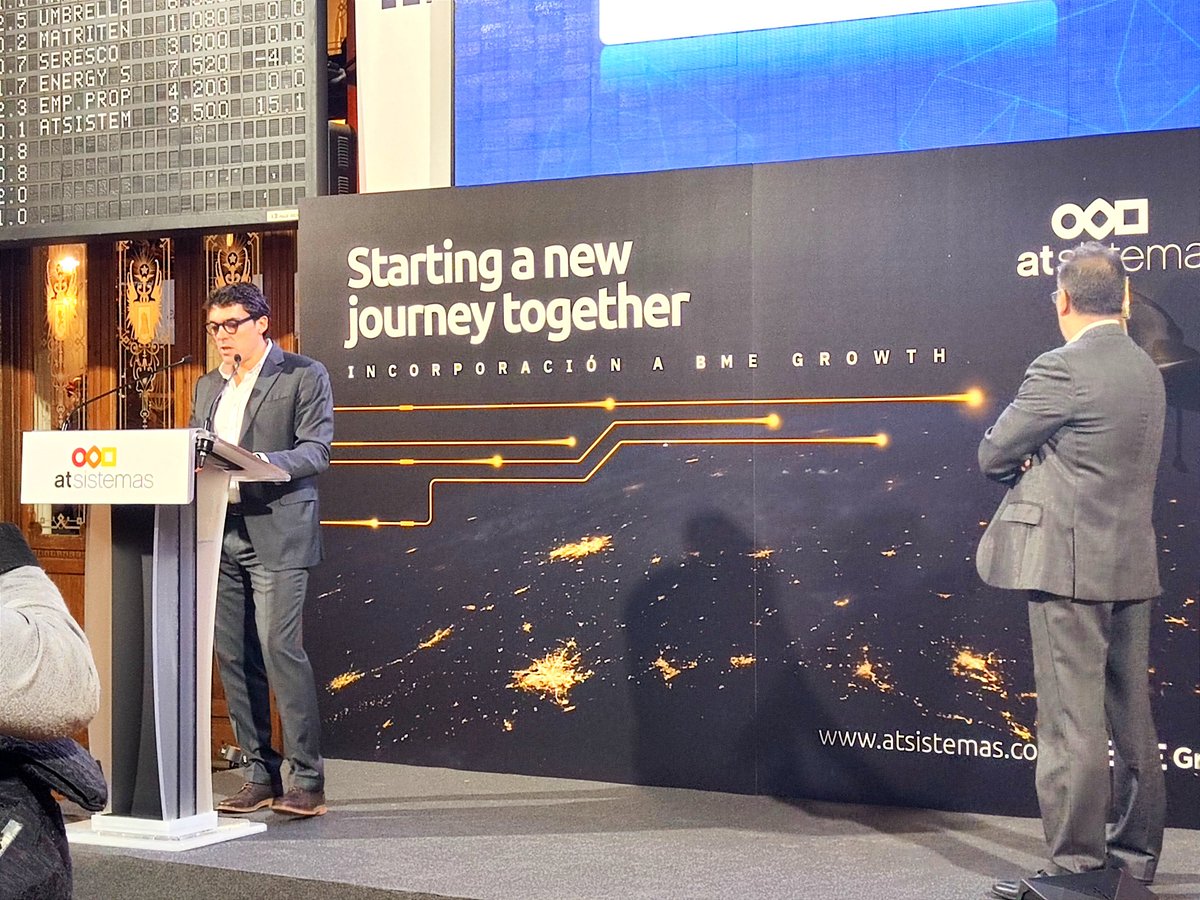 knowmad_mood's tweet photo. Nuestro Co-owner y CSO, Miguel Ángel Sacristán, habla sobre la dirección que ha tomado @atsistemas, los grandes logros de este año y da la gracias por una historia que continúa. 👏 https://t.co/ohZhzHiKJx