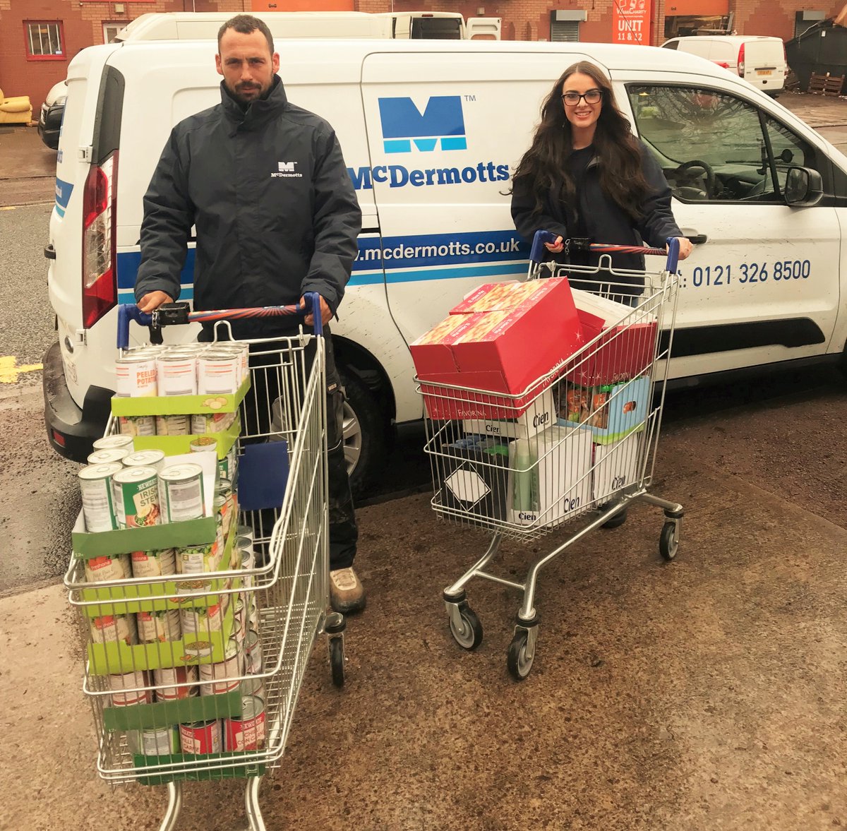 weareMcDermotts's tweet photo. In support of their local foodbank, our team based in Warrington has collected and donated over 50 toys, two trolleys worth of food and a generous £600 donation to @WarringtonFB. 

To find out more about the charity, visit https://t.co/sUIF8nBB1z

#community #Christmas #charity https://t.co/Q1emBkfNwB