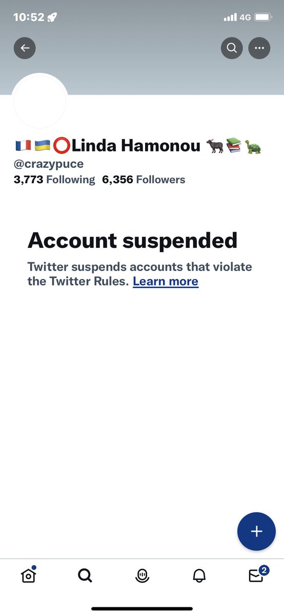 Terf_and_Surf's tweet photo. Hello just to let you know @crazypuce had been permanently suspended @SamBarber1910 I thought freedom of speech was your number one concern @elonmusk? #TwitterHatesWomen https://t.co/m8tJsCJHrE