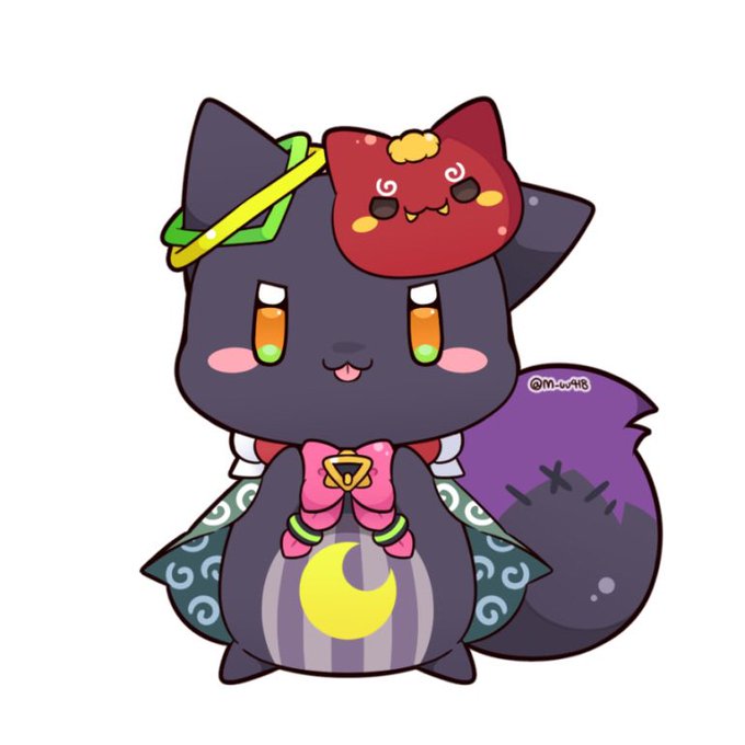 「blush stickers traditional youkai」 illustration images(Latest)