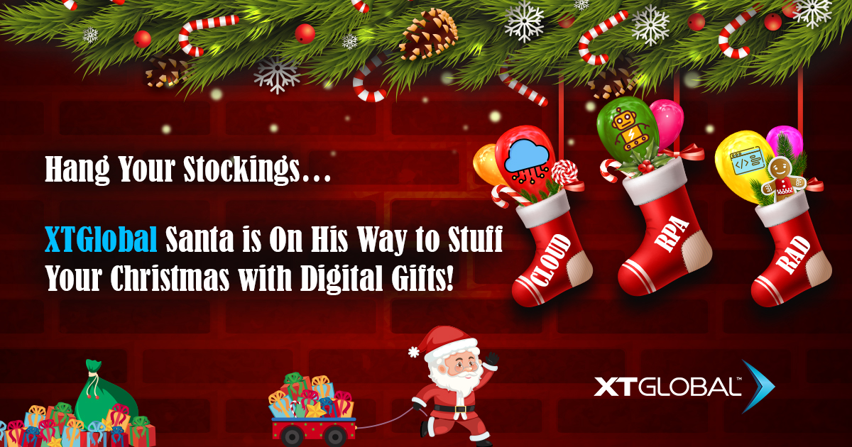 XTGlobal's tweet photo. Poof! That’s how XTGlobal #Santa will vanish the troubles of your outdated #BusinessProcesses after dropping new-age #DigitalTransformation Goodies: https://t.co/wPIUOZAIBc 

#MerryChristmas #Christmas2022 #tistheseason #SecretSanta #ChristmasGifts #RPA #RoboticProcessAutomation https://t.co/7KLbWsvH8v