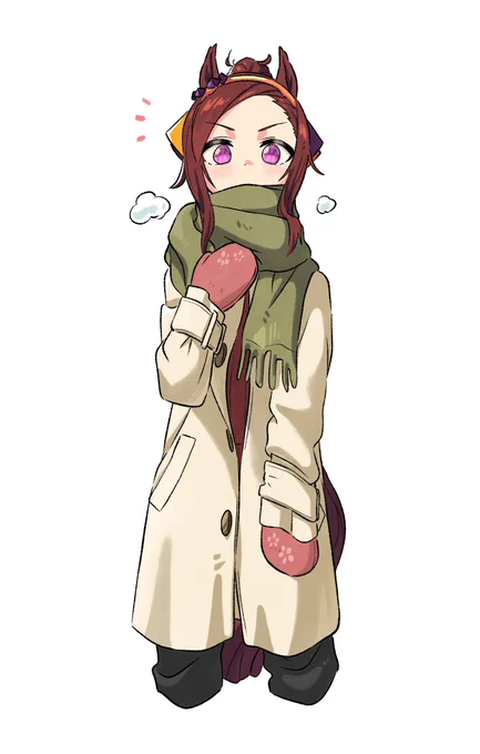 冬バクちゃん 
