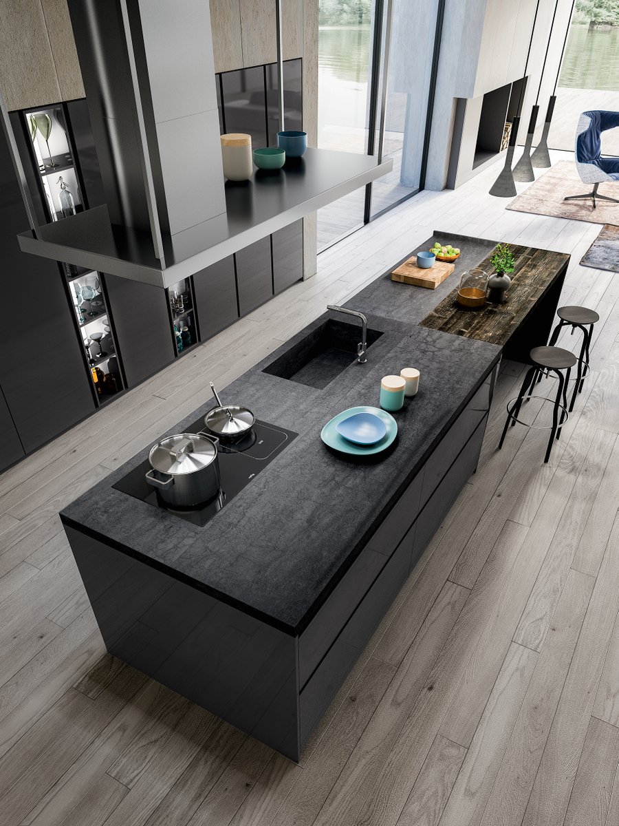 Découvrez nos conceptions et réalisations de #cuisine ow.ly/1YBU50M85tT #Garantie #services #Cuisiniste #electromenagers #Dressing #rangement