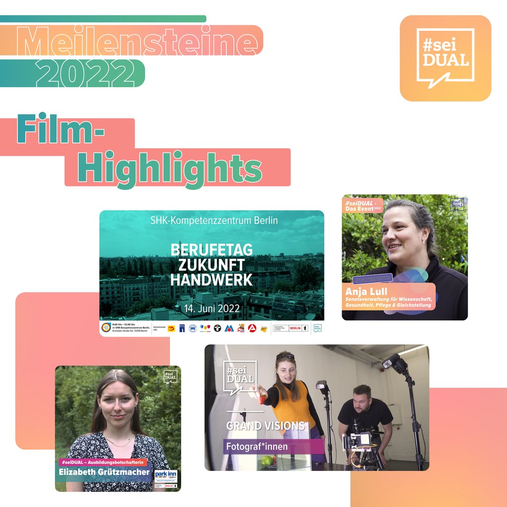 #seiDUAL - Die Berliner Ausbildungsinitiative tweet media