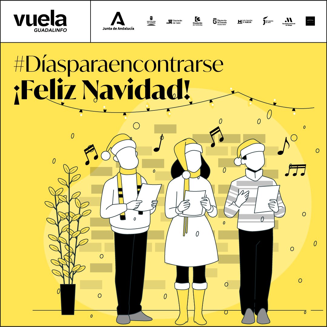PuntosVuela's tweet photo. ¡Se acercan #Díasparaencontrarse!  Os deseamos una #FelizNavidad y un nuevo año cargado de descubrimientos y oportunidades ☺️ 

¡Muchas gracias por un 2022 lleno de curiosidad, motivación y confianza compartida!❤️ #vidadigital https://t.co/yuPgyAcV3T