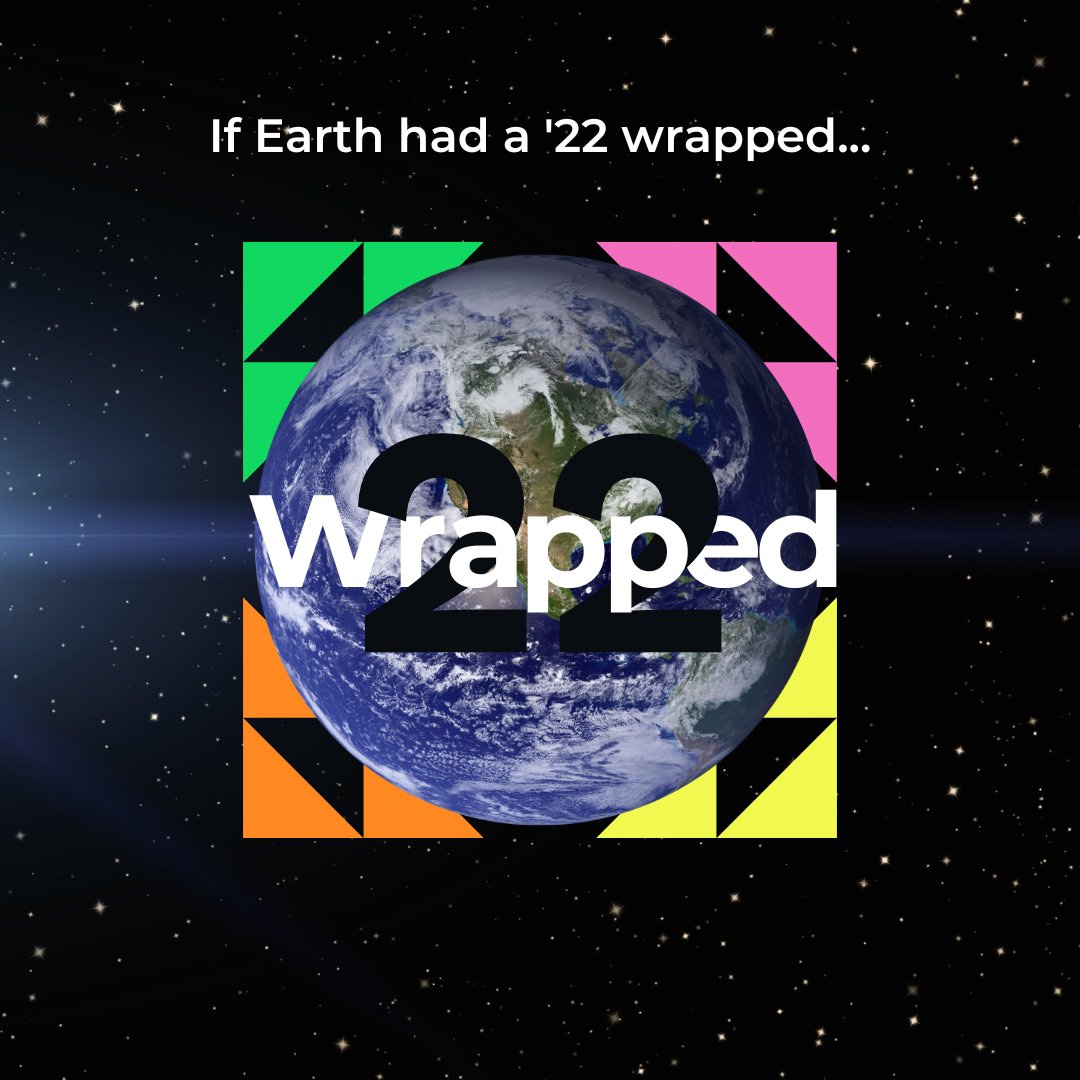 A year in music for Earth 🌎 #2022Wrapped

(1/9)