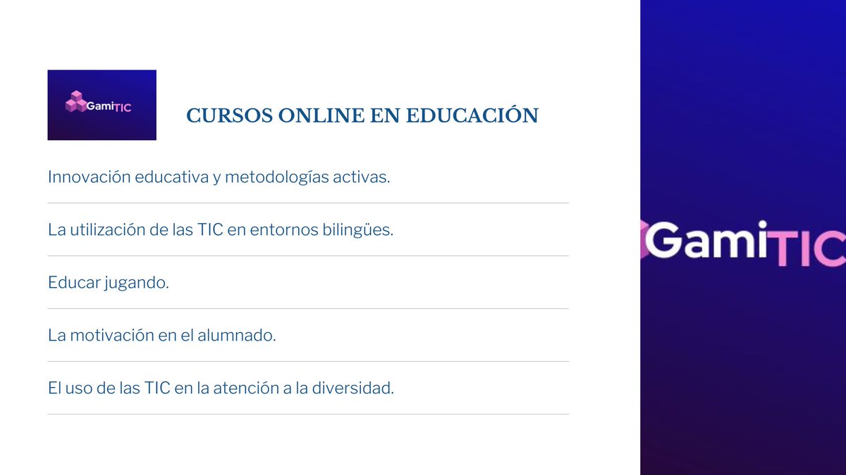 Gami_TIC's tweet photo. Recuerda que para 2023 los Reyes te traen muchos regalos... cursos totalmente en línea para docentes 🤯🎁 #disuocproject https://t.co/iEpFrfM60O