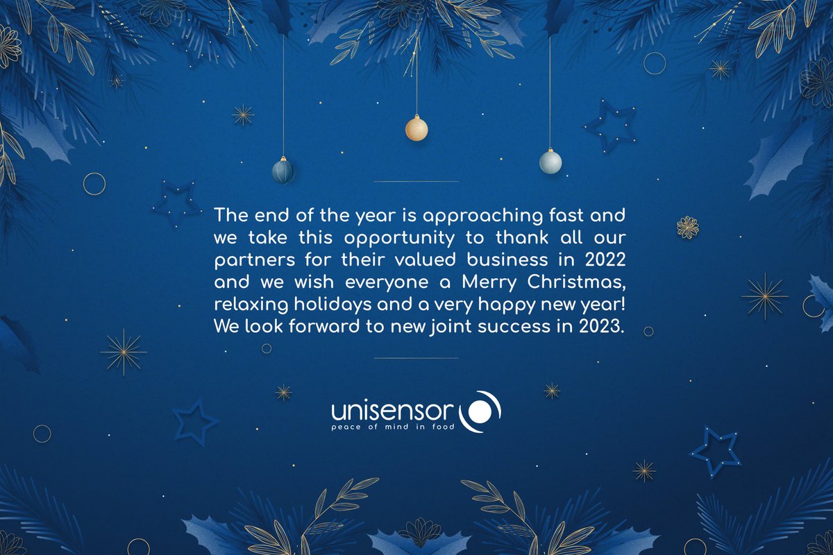 UnisensorBE's tweet photo. Happy holidays! 🎄✨
#SeasonsGreetings https://t.co/WFFNYioYi3
