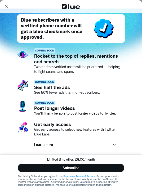Aft4b4li's tweet photo. Good God in Heavin above, has Twitter employed a Fiverr designer to create this? #ui #yuk #design https://t.co/5yRANKYzDX