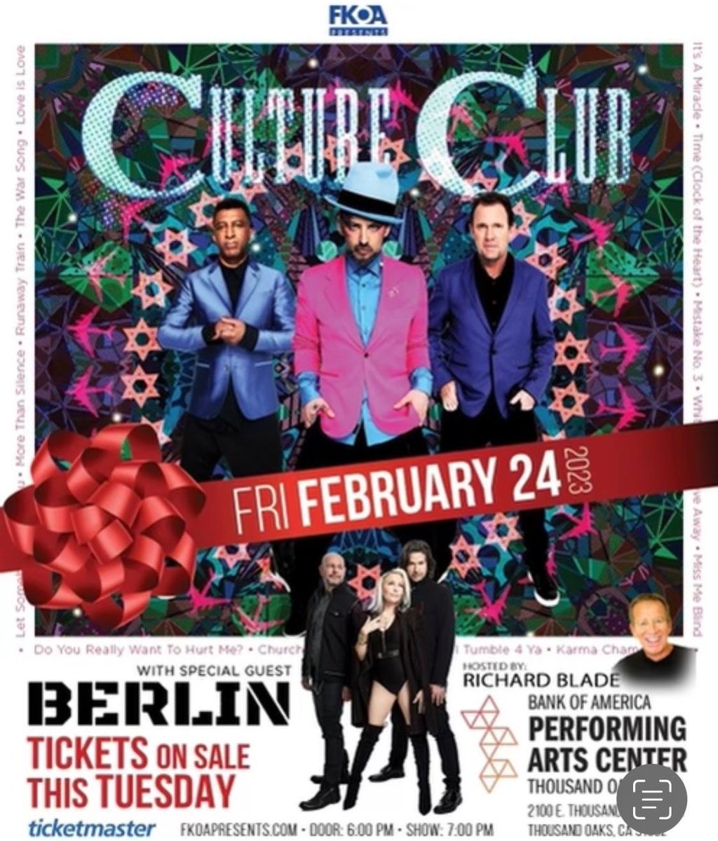 Boy George tweet media