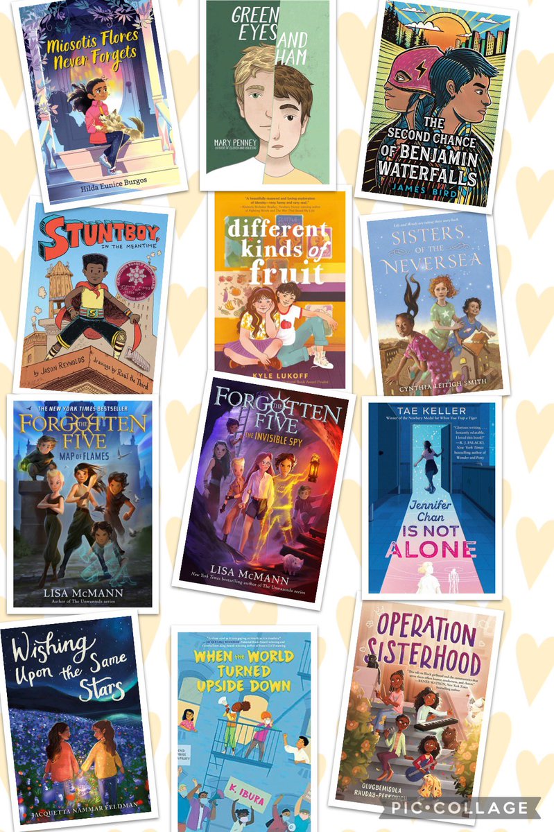 aslan_magic's tweet photo. #NewToYouIn22 Day 20: Friends &amp; Family: Hilda E Burgos; @MaryHershey @jamesbirdwriter @JasonReynolds83 @raulthe3rd @KyleLukoff @CynLeitichSmith @lisa_mcmann Tae Keller; Jacquetta N Feldman; @K_Ibura @olugbemisola 2/ ❤️ https://t.co/5mQwVPzjsP