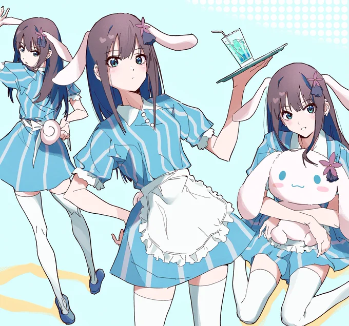 しぶりん×シナモロール 