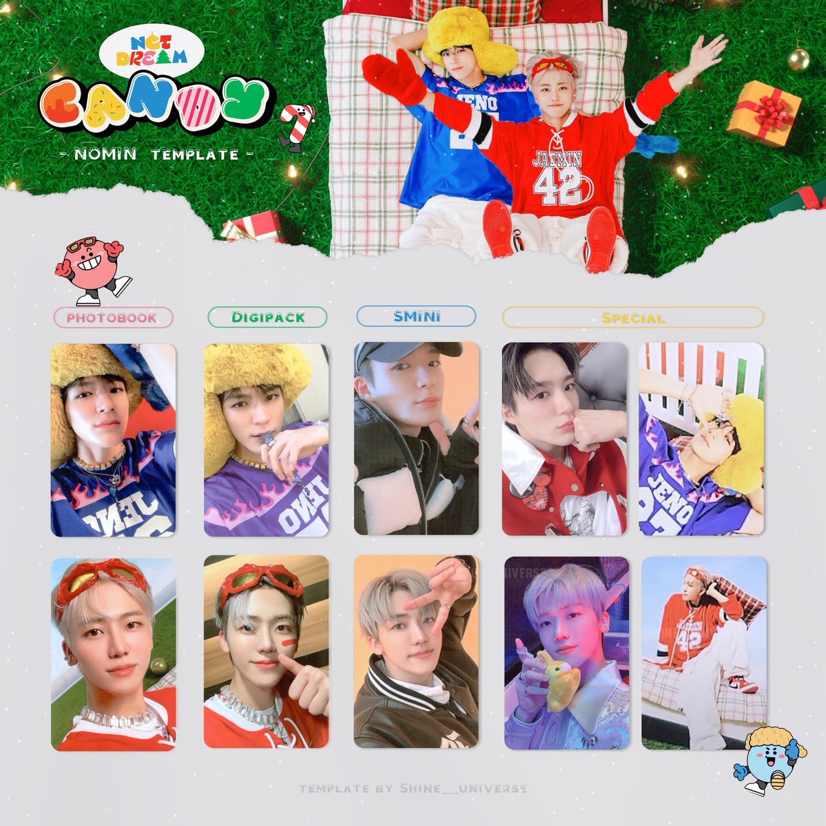 𝐍𝐂𝐓 𝐃𝐑𝐄𝐀𝐌 𝐒𝐩𝐞𝐜𝐢𝐚𝐥 𝐀𝐥𝐛𝐮𝐦 〖𝐂𝐚𝐧𝐝𝐲〗 NOMIN