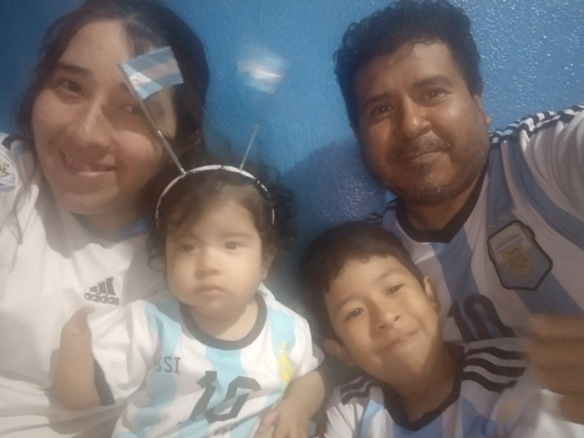Mirando el festejo de la selección desde Tartagal Salta #Campeonesdelmundotn