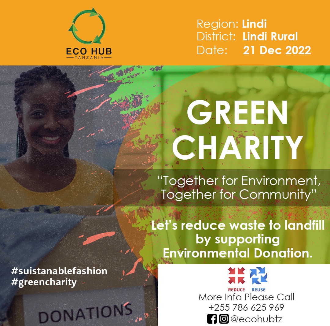Mr_AbdiKhalifa's tweet photo. Green charity offers a platform for everyone to reduce carbon emissions which is one of the source of #climate change. Join with us in Lindi Rural for Green charity and give back to the need as well as our planet,
#sustainablefashion
#greencharity
#green4future
#climaticAction https://t.co/UCa55BVgX0