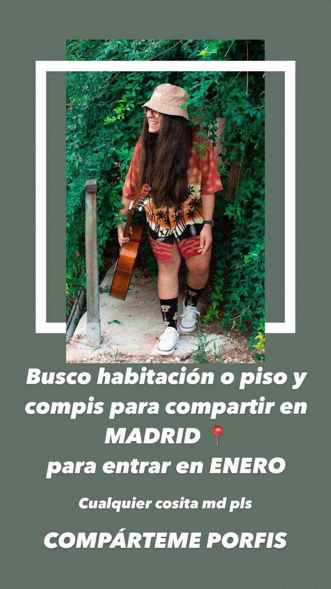 Busco compañer@s de piso para alquilar en Madrid o habitación, lo más céntrico posible #buscopisoenMadrid #compañerasdepiso #compañerosdepiso #pisoenMadrid #Madrid