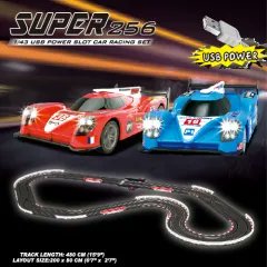 Super 256 USB Power Slot Car
Joysway USB power system is the first and innovative application in slot car toys industry. 
#racingsailboats #remotesailboat #remotesailboatexporters #rcsailboat #rcsailboatkit 
#rccar #rcboat #rccars #rcboats #rcdrone #rctruck #raceboat #fastboat