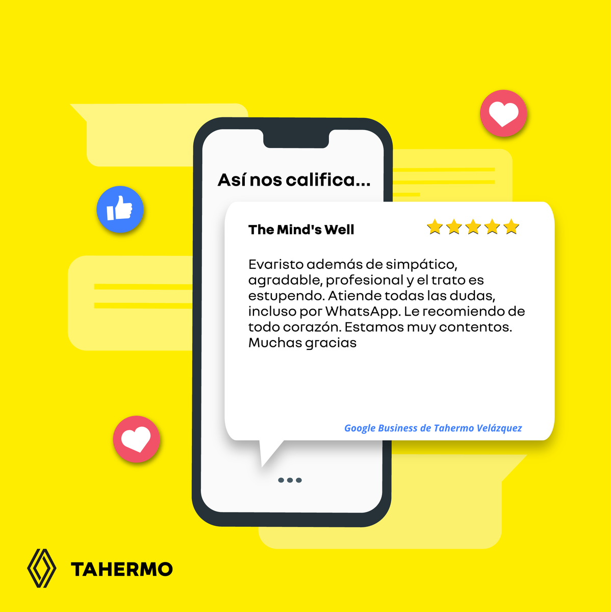 Tahermo_Renault's tweet photo. Nuestros clientes nos recomiendan ⭐⭐⭐⭐⭐
¡Gracias The Mind's Well! 🚙😎
#clientesfelices #clientessatisfechos #Málaga #Tahermo #reseña #valoración #Renault https://t.co/8G5cI3h5v8