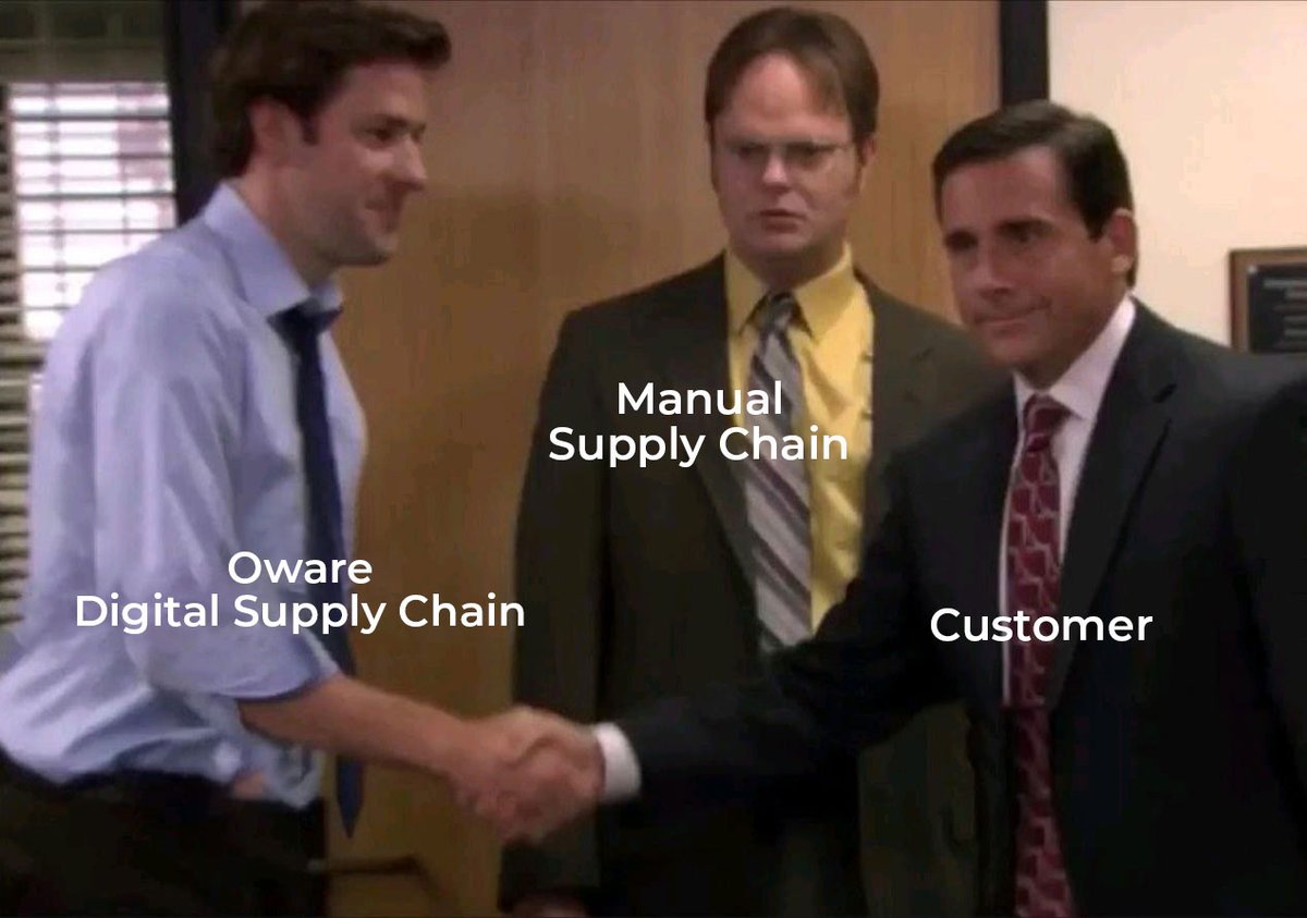 owaretech's tweet photo. Tired of manual, unintelligent, and outdated supply chain processes? Join our #digitalsupplychain driving customer satisfaction!

#supplychain #warehousing https://t.co/pbVTaHxqY0
