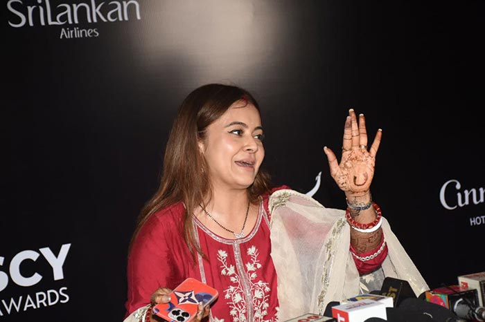moviesndtv's tweet photo. Pics: Newlywed #DevoleenaBhattacharjee Attends Event With Husband #ShanawazShaikh
https://t.co/dJZJrp8yA4 https://t.co/TuAHLCNrHZ