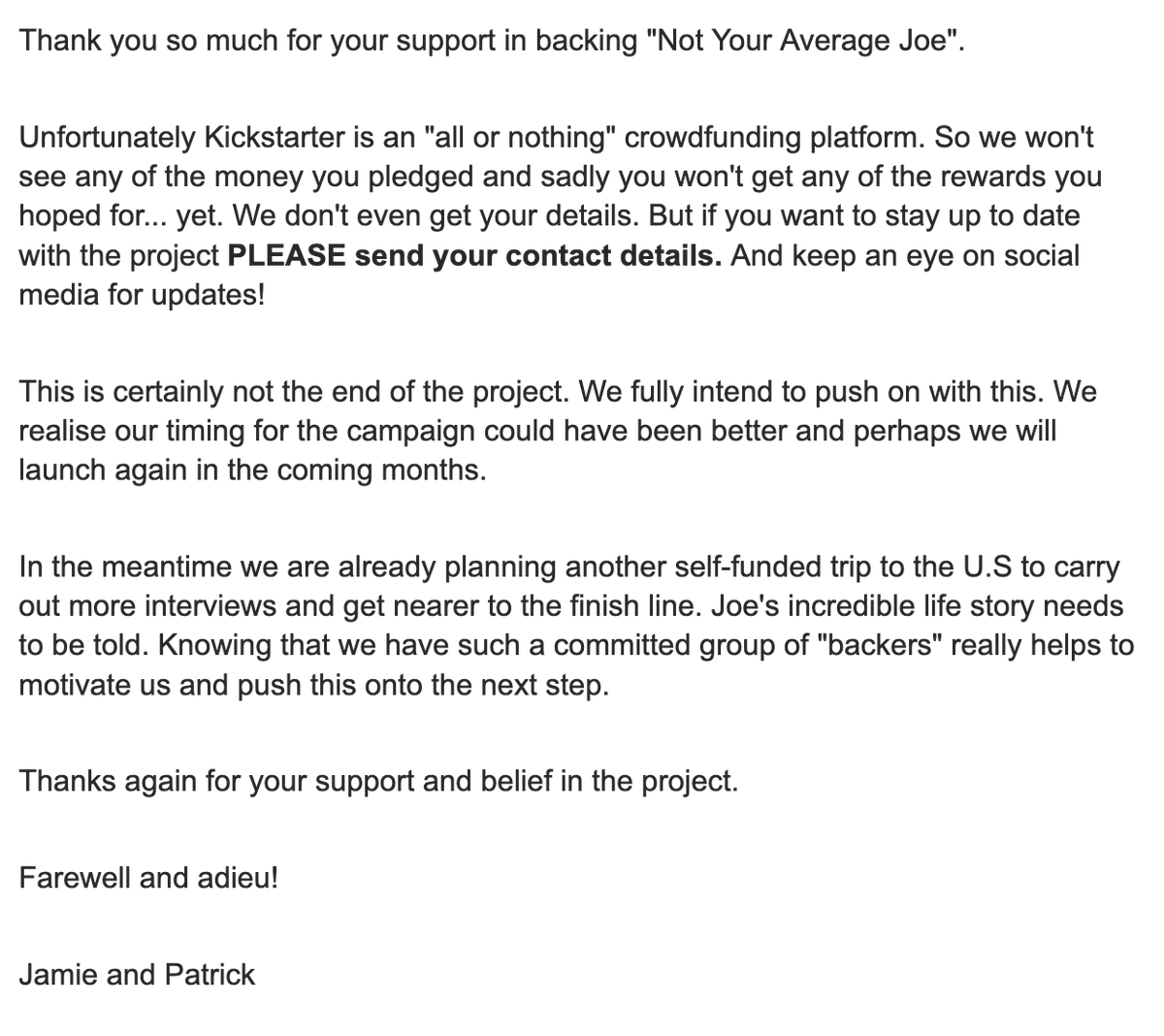 The Filmumentaries™ Podcast - Jamie Benning tweet media