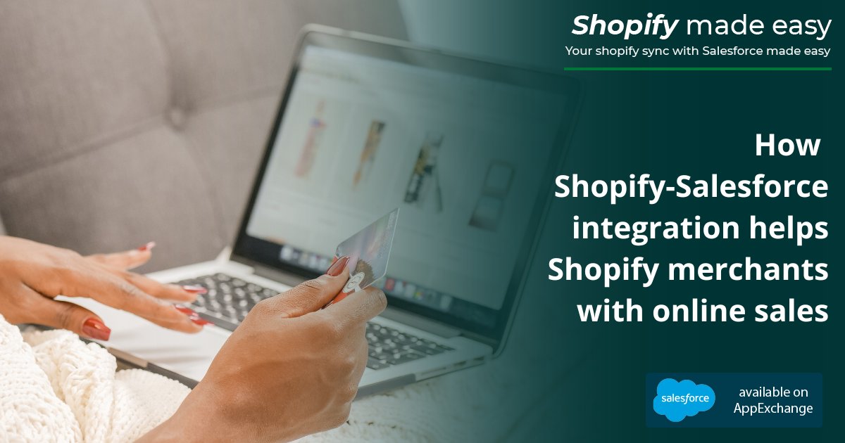 Wondering how connecting your @Shopify store with @Salesforce CRM will boost sales? Head to our blog to get the answers. Click here! bit.ly/33aKGLc
@ShopifyPartners @ShopifyPlus @appexchange #shopifymadeeasy #connect #integrationtool #shopifyinsights #ecommercetools