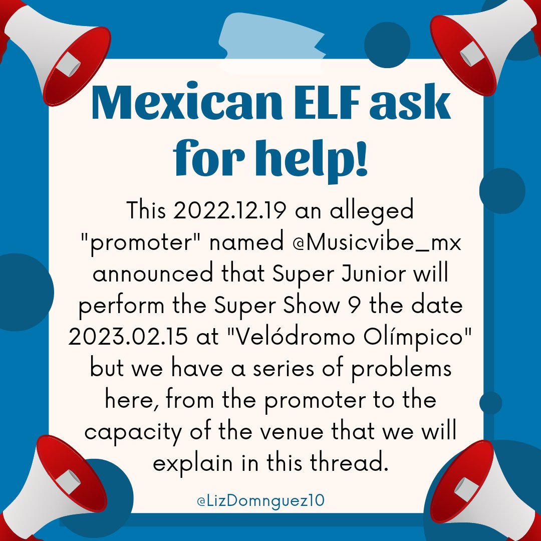 LizDomnguez10's tweet photo. 💥WHAT'S HAPPENING WITH MEXICAN ELF FOR THE NEXT #SUPERSHOW9 IN MEXICO?

💥WHY WE ASKED FOR @RicardoBSalinas's HELP?

💥&amp; WHY ARE WE TWEETING
#RicardoSalinas traiga a #SUJUenlaArenaCDMX y vendan los boletos por #SuperBoletos?

THIS IS A FULL THREAD EXPLAINING ALL THE SITUATION👇🏼 https://t.co/xqiToF3a4o