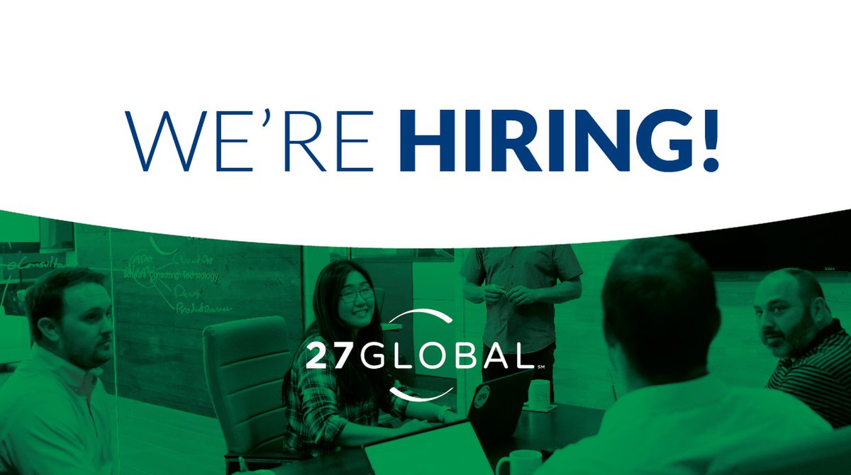 27Global's tweet image. Are you a Data Engineer looking to help clients solve their data dilemmas? If so, we&apos;re looking for you to help our clients establish a data strategy and implement data management solutions. bit.ly/3OtHqOO

#BigDataAnalytics #DataPlatform #ModernDataManagement