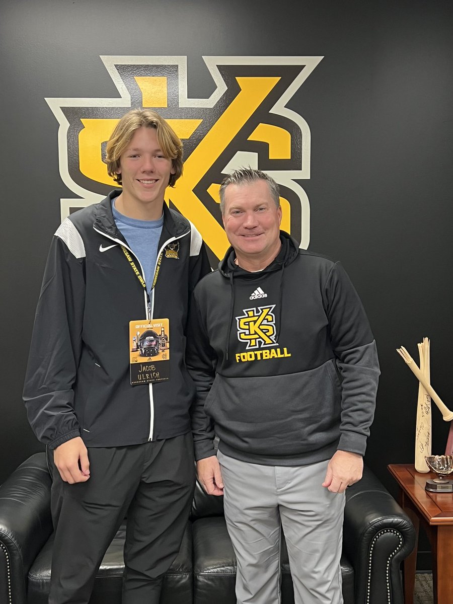After a great talk with <a href="/BohannonBrian/">Brian Bohannon</a>  I have received an offer to further my education and athletic career. I have also decided to Commit to Kennesaw State University! Thank you to <a href="/MCFootballCoach/">Mill Creek Football</a> @CoachChesnutKSU <a href="/ColleenUlrich2/">Colleen Ulrich</a> <a href="/DavidUlrich1007/">David Ulrich</a> @OneOnOneRecruit <a href="/CoachOssieB/">Ossie Buchannon</a>