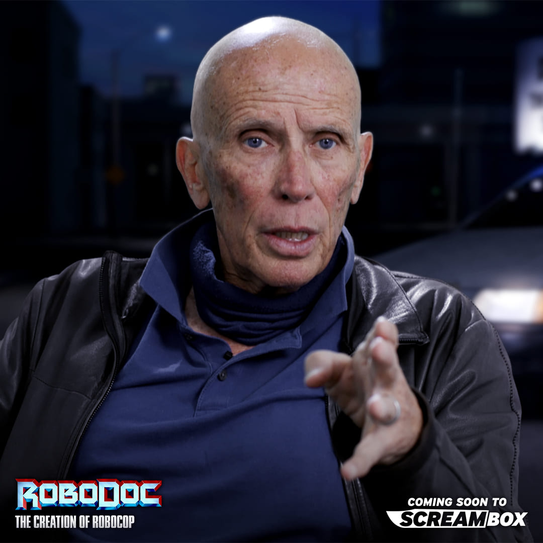 ScreamboxTV's tweet photo. RoboDoc: The Creation of RoboCop is coming exclusively to Screambox in early 2023!

From the makers of Pennywise: The Story of IT, the 6-part docuseries features new interviews Paul Verhoeven, Peter Weller, Nancy Allen, @tahitismith, @therealraywise, @PhilTippett, &amp; more! https://t.co/7d6s4Vy85b