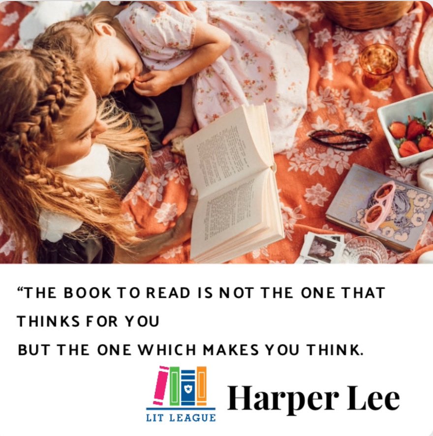 litleagueboxes's tweet photo. Love this! #readtothink #readingtogether #bestbooks #harperlee https://t.co/ftWv3abT4q