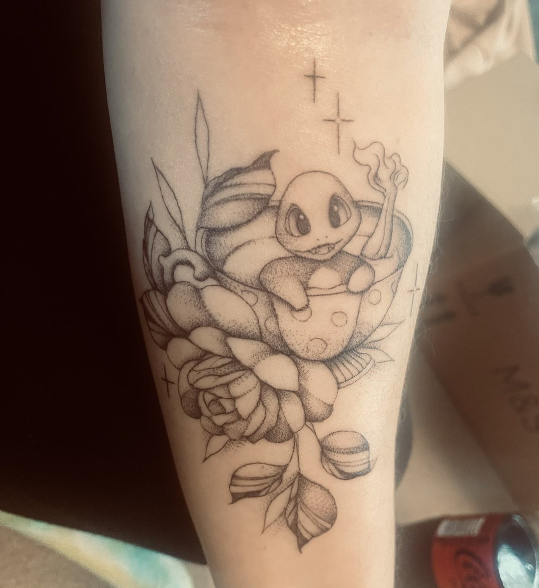 terri_dev's tweet image. My Charmander in a tea cup 😍#Pokemon