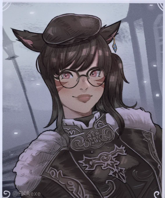 some FFXIV characters portrait commissions ! they were a bunch and I loved doing every single one of them <3 