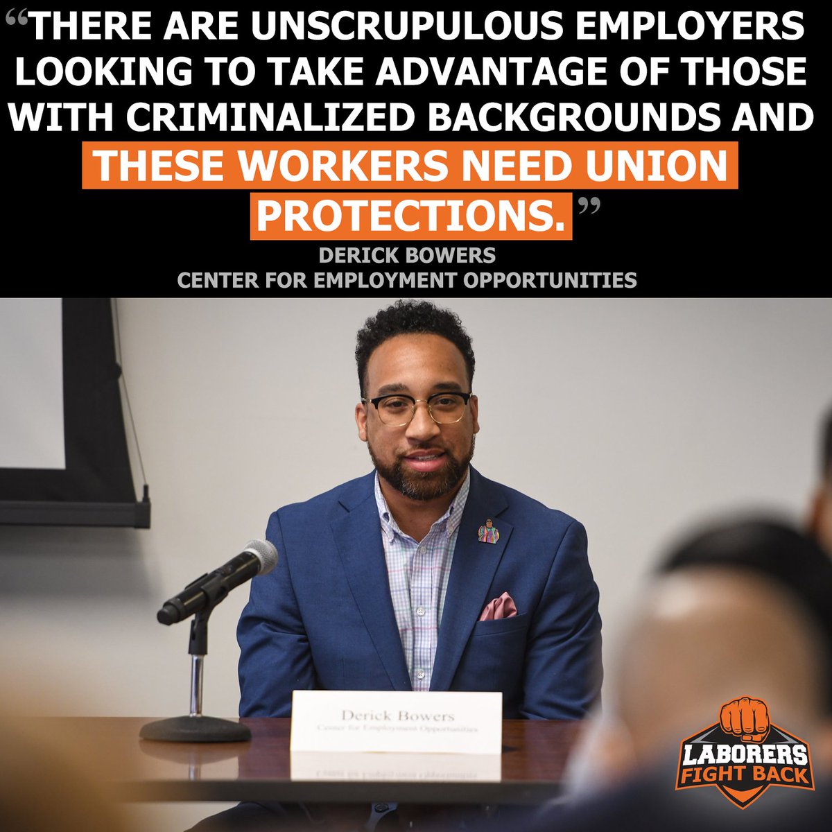 LaborersFight's tweet photo. New Yorkers of all backgrounds need #RealEntry careers with family sustaining wages &amp; benefits and workplace protections. Grateful for the support of new allies like @ceoworks in the fight for #ConstructionJustice https://t.co/HVcxfxZIMJ