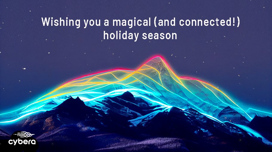 From all of us here at <a href="/cybera/">Cybera</a>, to all of you, we wish you a magical and connected holiday season. Thanks for making 2022 a successful and wonderful year! #nren